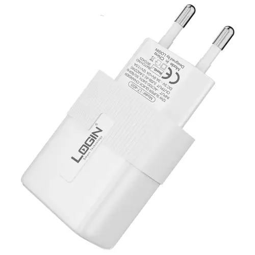 Login L-400 12W 2.1A Charger With Micro Cable - Image 3