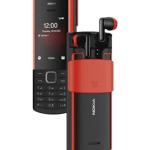 Nokia 5710 XpressAudio Feature Phone – Dual SIM, 2.4″, Wireless Earbuds